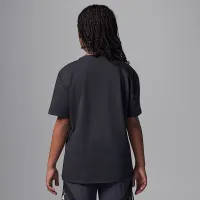 Nike Jordan Big дитячі Elevate Wash футболка колір чорний