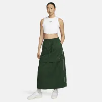 Nike Sportswear Essential жіноча Cropped Ribbed Tank колір білий