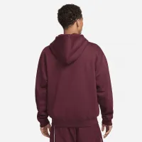 Nike Solo Swoosh мужские Full-Zip Толстовка с капюшоном цвет красный