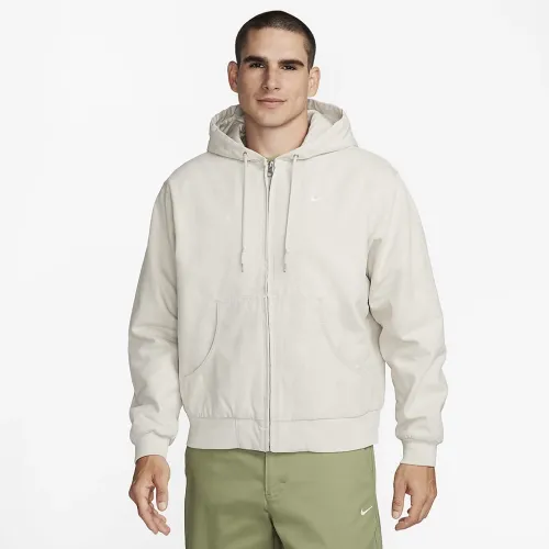Nike Life чоловічі Padded Hooded Куртка колір сірий