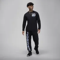 Nike Jordan Sport чоловічі Long-Sleeve футболка колір чорний