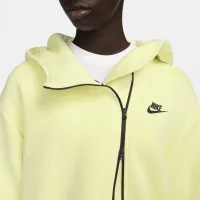 Nike Sportswear Tech Fleece жіноча оверсайз Full-Zip Толстовка з капюшоном Cape колір зелений