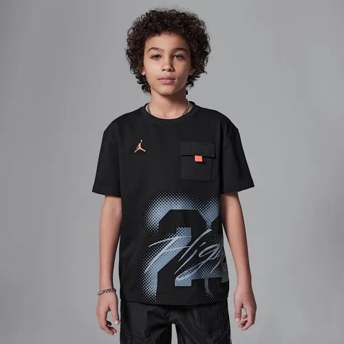 Nike Jordan Big детские Flight Utility Top цвет черный