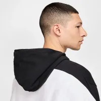 Nike Air мужские Fleece Pullover Толстовка с капюшоном цвет черный