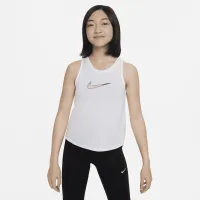 Nike One Big дитячі (Girls') Dri-FIT тренувальні Tank колір білий