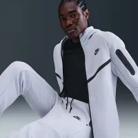 Nike Tech чоловічі Fleece Joggers колір сірий