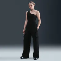 Nike Sportswear Phoenix Fleece женская Cargo Sweatpants цвет черный