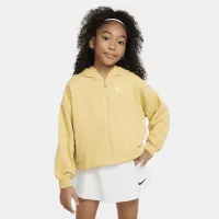 Nike Air Girls' French Terry Full-Zip Толстовка з капюшоном Yellow