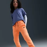 Nike Sportswear Tech Fleece Big детские Joggers Orange