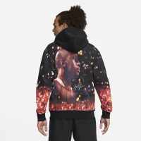 Nike Jordan Jumpman мужские Fleece Pullover Толстовка с капюшоном цвет черный