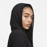 Nike Sportswear Chill Terry женская Loose Full-Zip French Terry Толстовка с капюшоном цвет черный