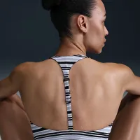 Nike Swim жіноча Square-Neck Tankini колір чорний