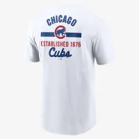 Chicago Cubs 2-Hit чоловічі Nike MLB футболка колір білий