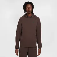 Nike Sportswear Tech Fleece мужские Pullover Толстовка с капюшоном цвет коричневый