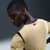 Nike FC Barcelona 2025/26 Stadium Away мужские Kobe Dri-FIT Soccer Replica Jersey цвет коричневый