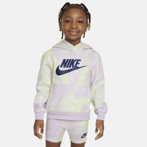 Nike Printed Club Toddler Pullover Толстовка з капюшоном колір фіолетовий