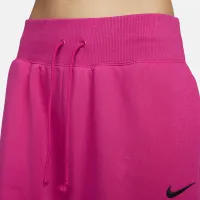 Nike Sportswear Phoenix Fleece женская С высокой Талией оверсайз Sweatpants Pink