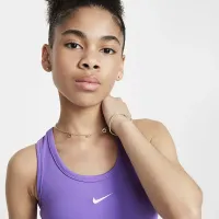Nike One Fitted Big дитячі (Girls') Dri-FIT Tank колір фіолетовий