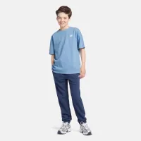 Футболка New Balance LAKB0001HEB - Голубая