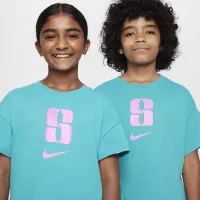 Nike Sabrina Big дитячі Dri-FIT футболка колір зелений