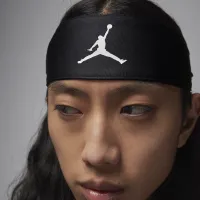 Nike Jordan Dri-FIT Jumpman Head Tie колір чорний