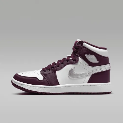Nike Air Jordan I High G чоловічі для гольфу Кросівки колір білий