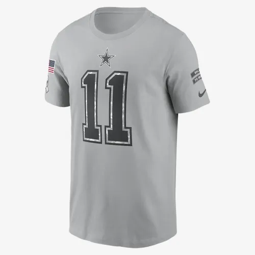 Micah Parsons Dallas Cowboys Salute to Service чоловічі Nike NFL футболка колір сірий