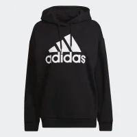 Кофта/футболка adidas Essentials Logo Boyfriend Fleece Толстовка з капюшоном HD1756 - Чорні