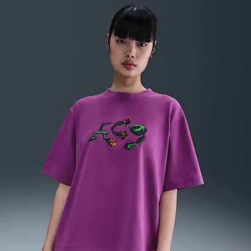 Nike ACG женская Short-Sleeve футболка цвет фиолетовый