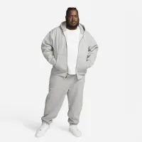 Nike Solo Swoosh чоловічі Full-Zip Толстовка з капюшоном колір сірий