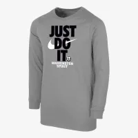 Washington Spirit Big дитячі (для хлопчиків) Nike Soccer Long-Sleeve футболка колір сірий