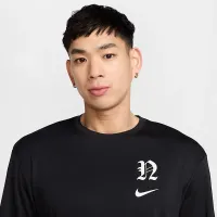 Nike Swim Hydroguard чоловічі Long-Sleeve Top колір чорний