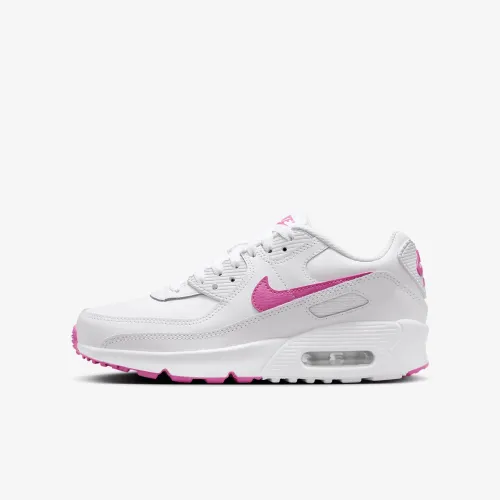 Nike Air Max 90 Big детские Кроссовки цвет белый