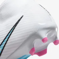 Nike Mercurial Superfly 9 Academy Multi-Ground High-Top футбольные бутсы цвет белый