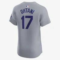 Shohei Ohtani Los Angeles Dodgers чоловічі Nike Dri-FIT ADV MLB Elite Jersey колір сірий
