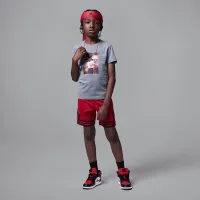 Nike Jordan Little детские MJ Photo футболка цвет серый