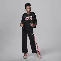 Nike Jordan Lemonade Stand Big дитячі Graphic футболка колір чорний