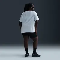 Nike Sportswear Essential жіноча футболка (великі розміри) блакитний