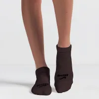 NikeSKIMS женская Dri-FIT Ankle носки (3 пары) цвет коричневый