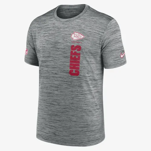 Kansas City Chiefs Sideline Velocity чоловічі Nike Dri-FIT NFL футболка колір сірий