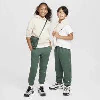 Nike Standard Issue Big дитячі Dri-FIT Fleece Pants колір зелений