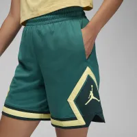 Nike Jordan Sport женская Diamond шорты цвет зеленый