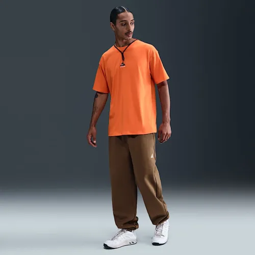 Nike ACG Tuff Fleece Pants колір коричневий