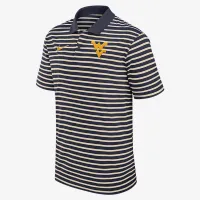 West Virginia Mountaineers Primetime Victory Striped чоловічі Nike Dri-FIT College Polo блакитний