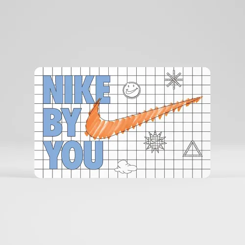 Nike Gift Card Mailed in a Mini Nike Shoebox колір білий
