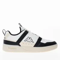 Кроссовки Kappa Bradock 243418-1011 -  Бело-Черные