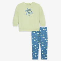 Nike New Impressions Baby (12-24M) Crew and лосіни комплект блакитний