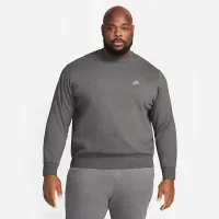 Nike Sportswear Club Fleece мужские Crew цвет серый