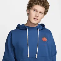 Nike Standard Issue чоловічі Dri-FIT баскетбольні Pullover Толстовка з капюшоном блакитний