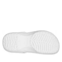 Шлёпанцы Crocs Classic Platform Clog 206750-100 - Белые